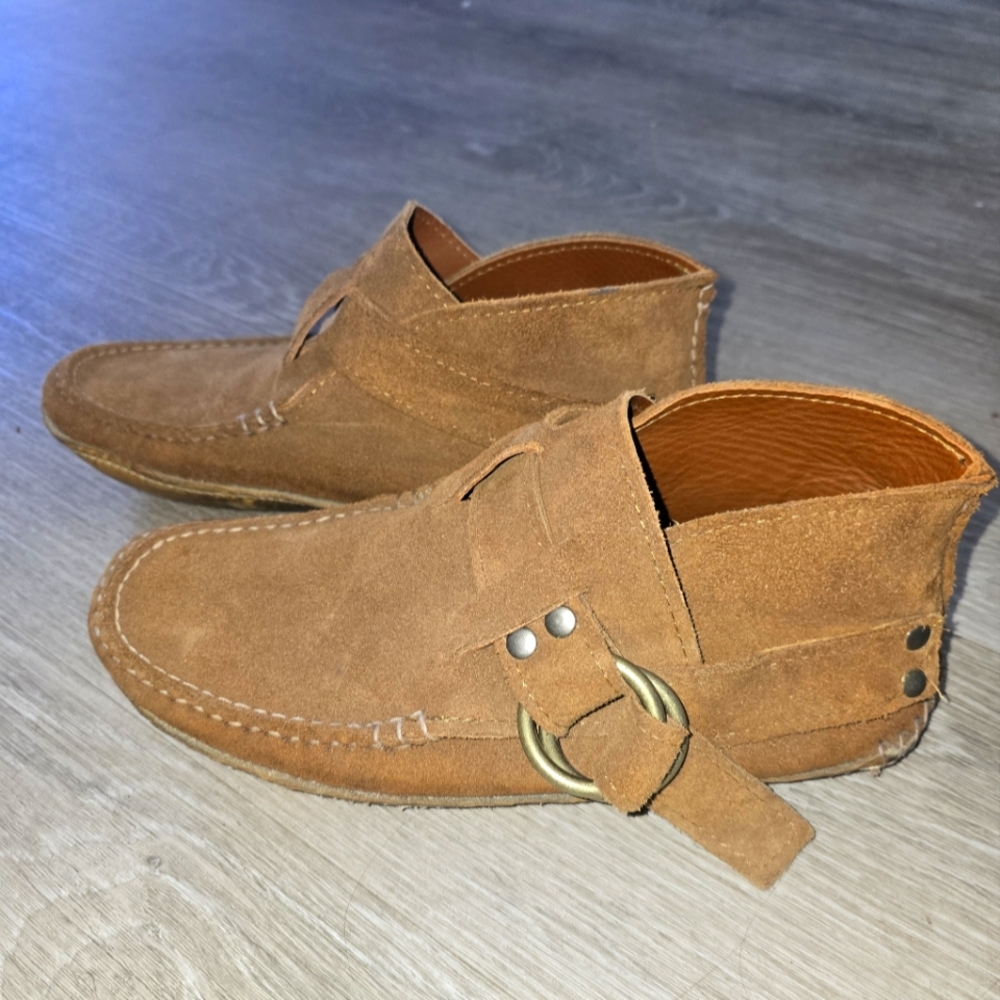 Quoddy Women's Original Ring Boot- Toffee Suede, Size 8